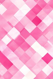 粉色几何方格背景图案