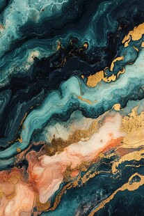 流体艺术大理石纹理图案