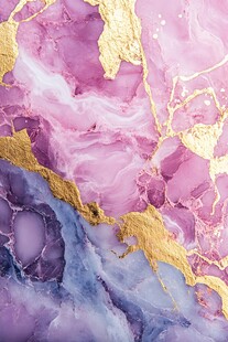梦幻粉紫金大理石纹理