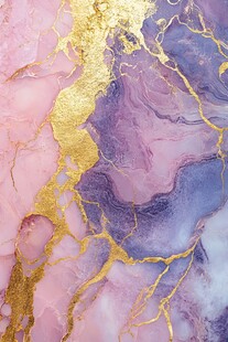 梦幻金纹大理石纹理图案