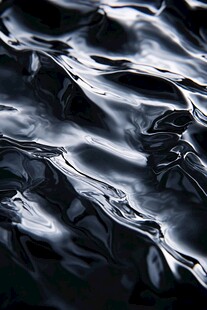 黑色水波纹理抽象背景图