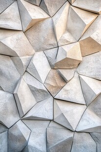立体几何形状墙面纹理