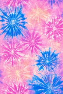 梦幻多彩烟花图案背景