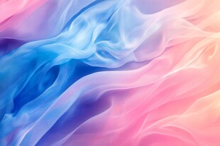 梦幻渐变飘纱背景图