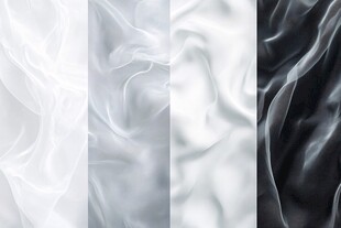 黑白灰丝绸纹理背景图