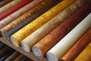 多样木纹装饰卷材展示