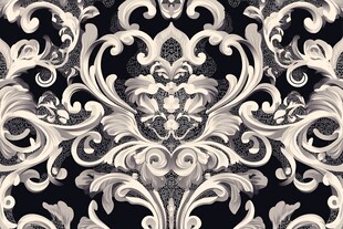 欧式奢华复古花纹图案