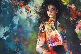 花漾女郎 演绎绚丽时尚风采