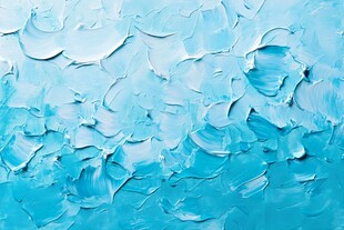 蓝调质感油画笔触纹理