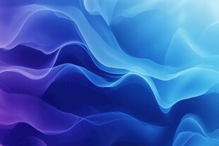梦幻蓝紫渐变流体背景