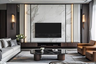 现代简约风客厅优雅设计