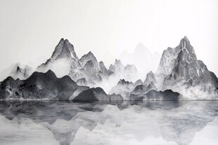 水墨山水间 静谧自然景
