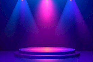 梦幻舞台灯光效果展示