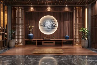 中式典雅茶室空间设计