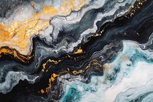 流体艺术抽象大理石纹理画面