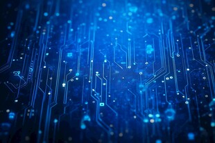 科技感电路板背景图