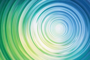 渐变环形炫彩背景图案