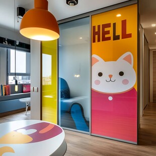 卡通风格童趣儿童房设计