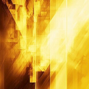 金色几何抽象炫光背景图