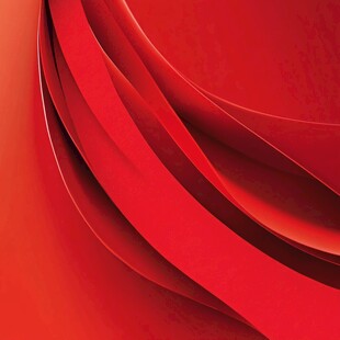 红色动感飘带背景纹理