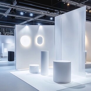 现代简约风展览空间设计