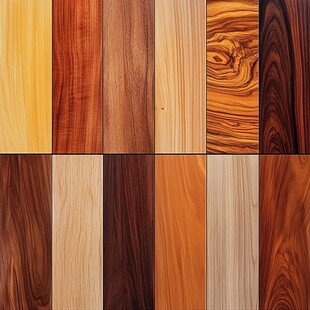 多样木材纹理展示