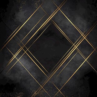 黑金几何线条炫酷背景图