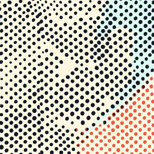 波点几何图案背景纹理图