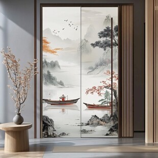 中式山水移门 雅致空间风