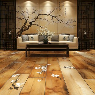 中式客厅 梅花元素典雅空间