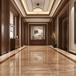 中式奢华走廊室内装饰图