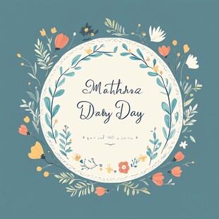 玛蒂尔达宝宝日装饰插画