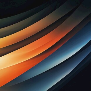 多彩流线抽象背景图