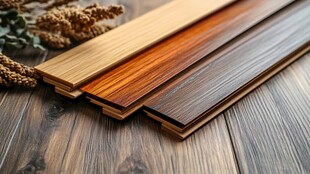 多样实木地板展示