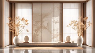 中式雅致客厅装饰一角