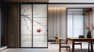 中式雅致空间之禅意隔断