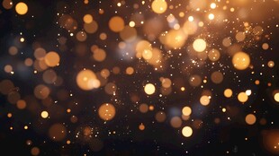 梦幻金色光斑背景图