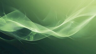 绿色动感线条抽象背景图