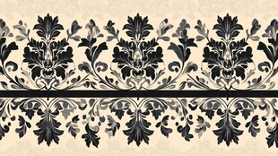 欧式古典花纹装饰图案