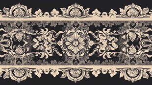 复古欧式花纹装饰图案