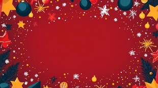 圣诞节日喜庆背景图