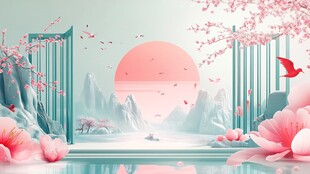 春日山水间的烂漫诗意