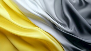 黄白灰三色丝绸质感纹理