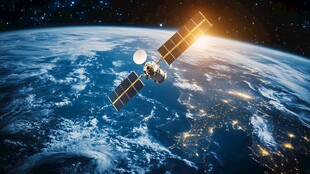 地球轨道上的卫星