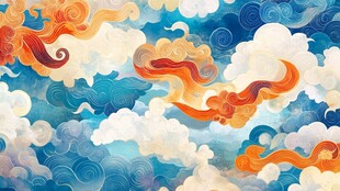 国风云海奇幻画卷