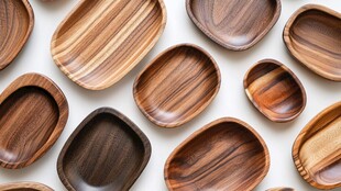 多样木质托盘 尽显自然质感