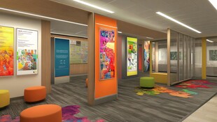 多彩活力的室内公共空间