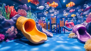 海底主题儿童游乐梦幻空间