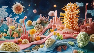 微观世界的奇妙细胞景观