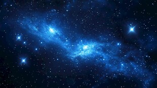 梦幻深邃的璀璨星空